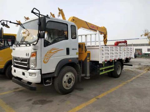 點擊查看詳細信息<br>標題：5噸重汽豪曼隨車吊 閱讀次數：1496
