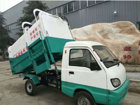 點擊查看詳細信息<br>標題：自卸式電動四輪垃圾車 閱讀次數：1563